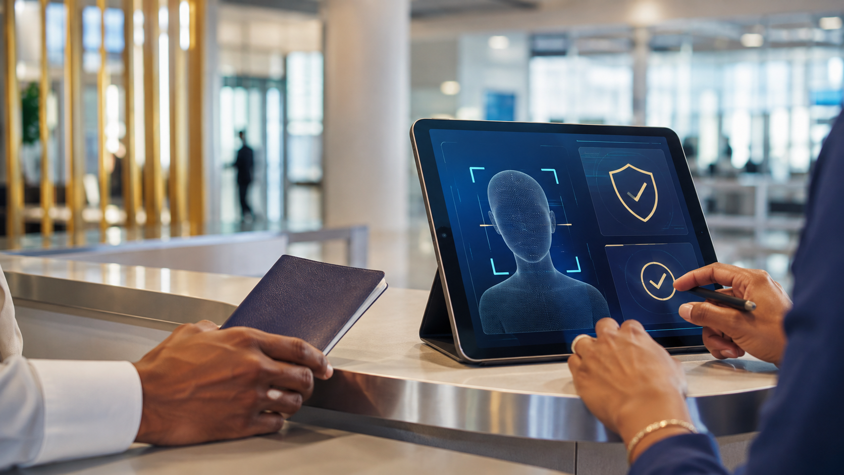 Secure digital passport and identity processing